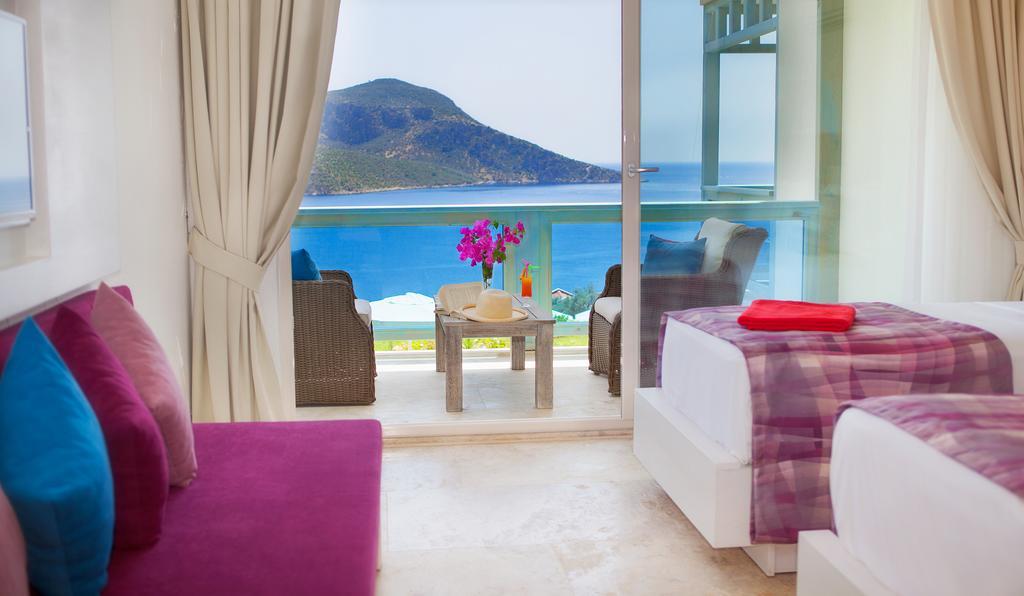 Asfiya Sea View Hotel Kas Bagian luar foto