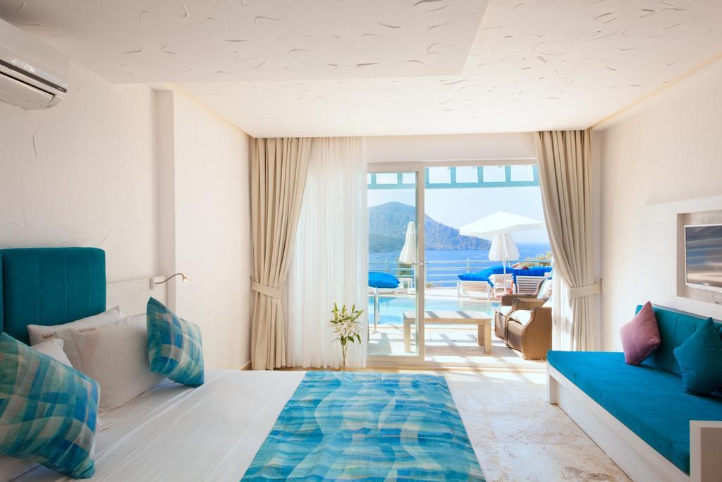 Asfiya Sea View Hotel Kas Ruang foto