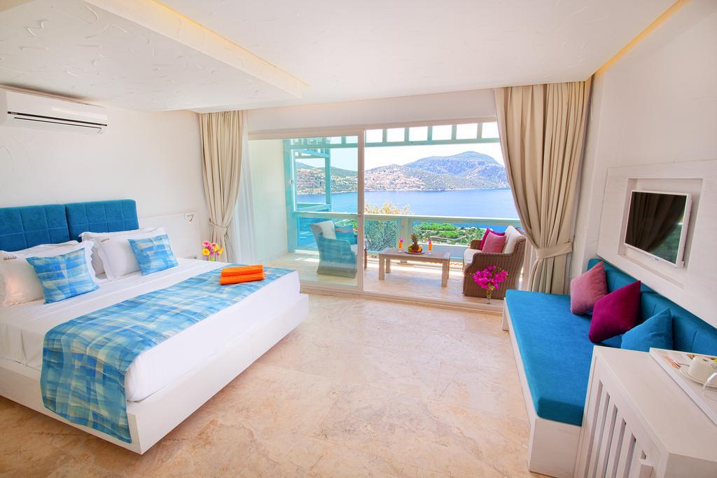 Asfiya Sea View Hotel Kas Ruang foto