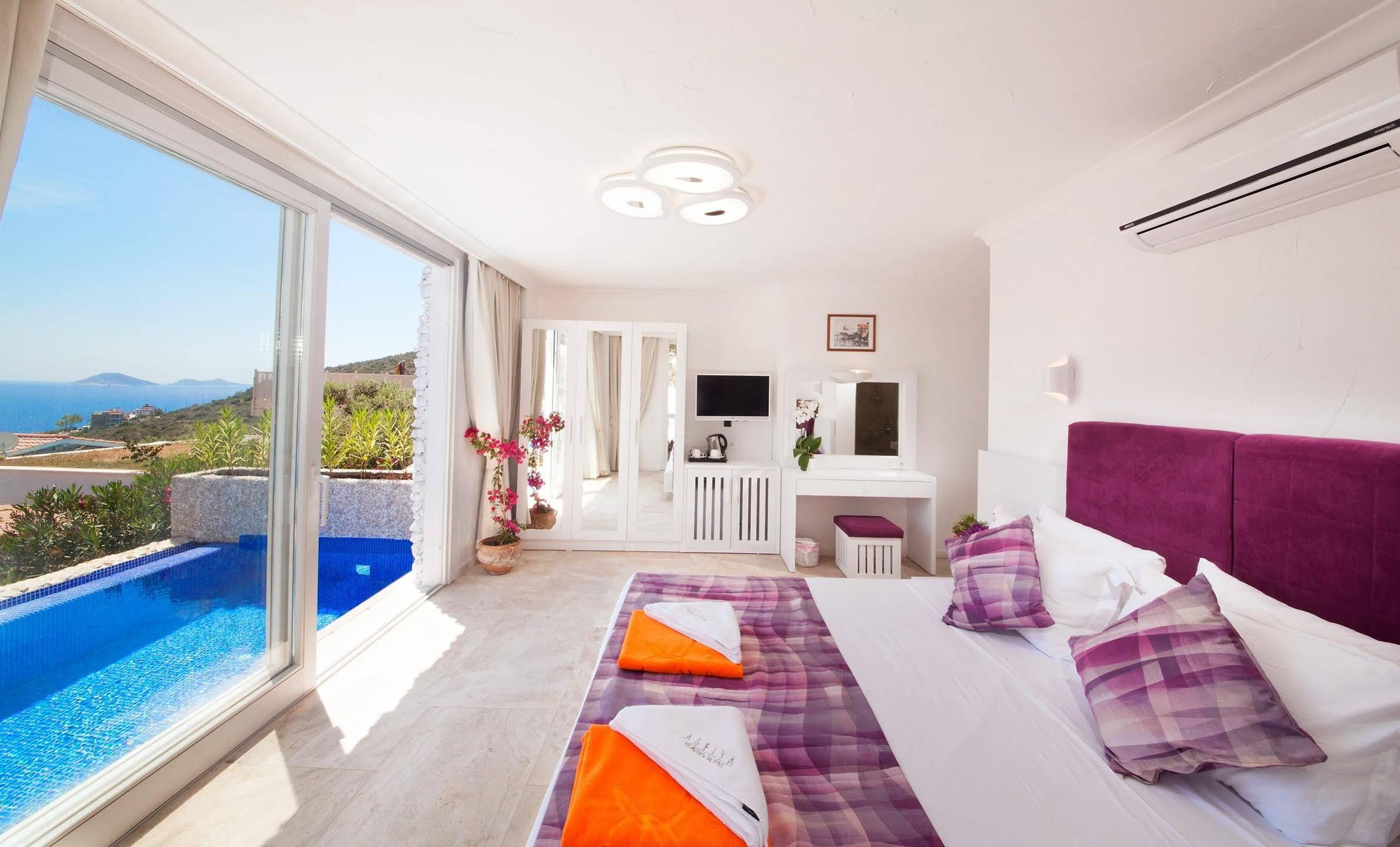 Asfiya Sea View Hotel Kas Bagian luar foto